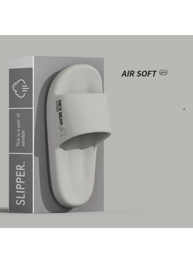 نايس شباشب رجالية صيفية خفيفة الوزن للاستخدام الداخلي والخارجي، مصنوعة من إسفنج EVA مانع للانزلاق، شباشب حمام مفتوحة الأصابع للرجال - Image 3